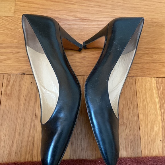 Medici black leather dress shoes - Picture 6 of 8